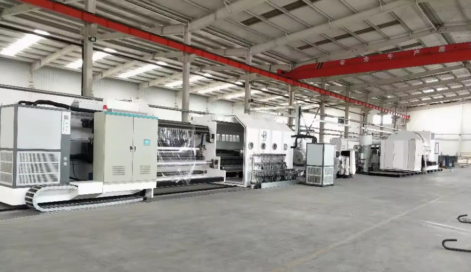 Qingzhou Tenmpo Machinery Technology Co., Ltd. línea de producción del fabricante